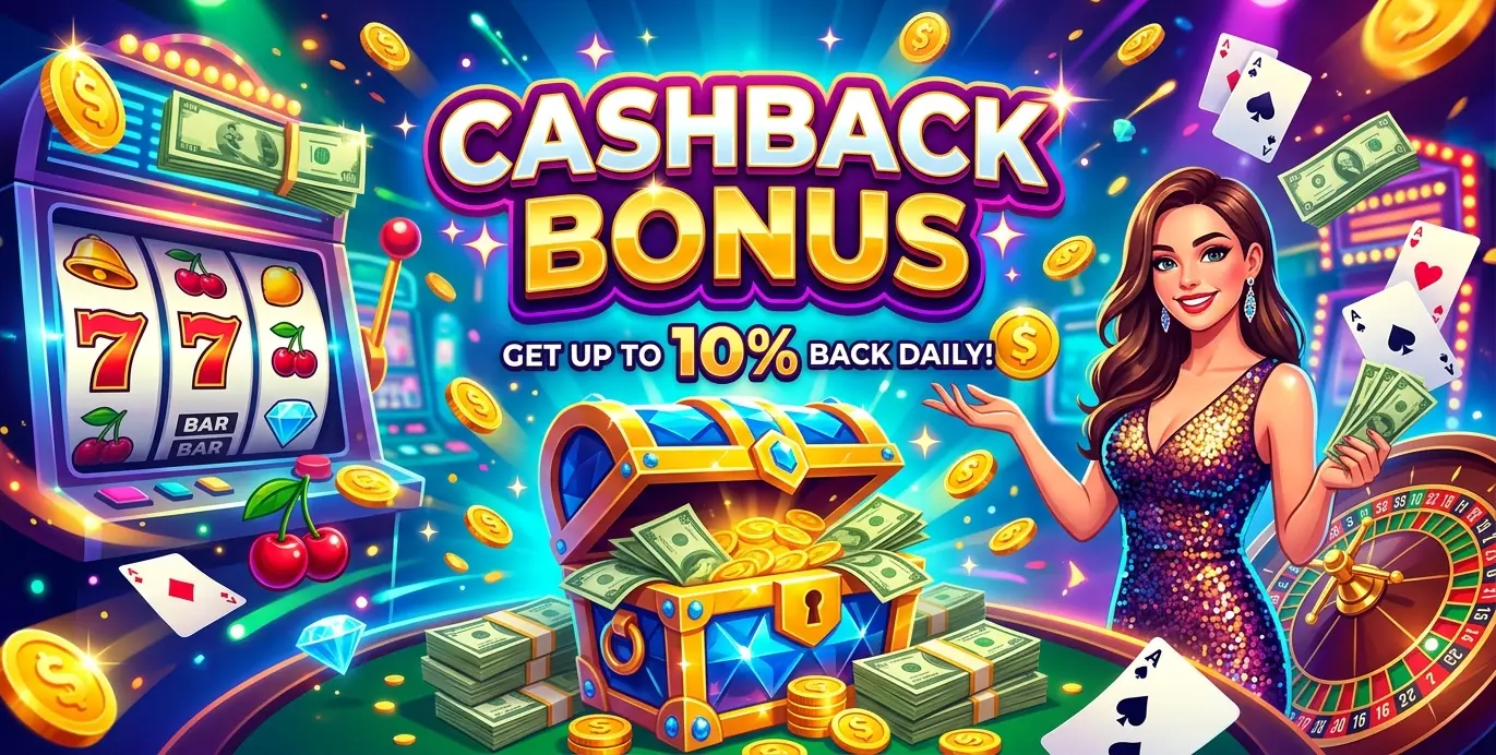 Royal Vegas casino cashback bonus