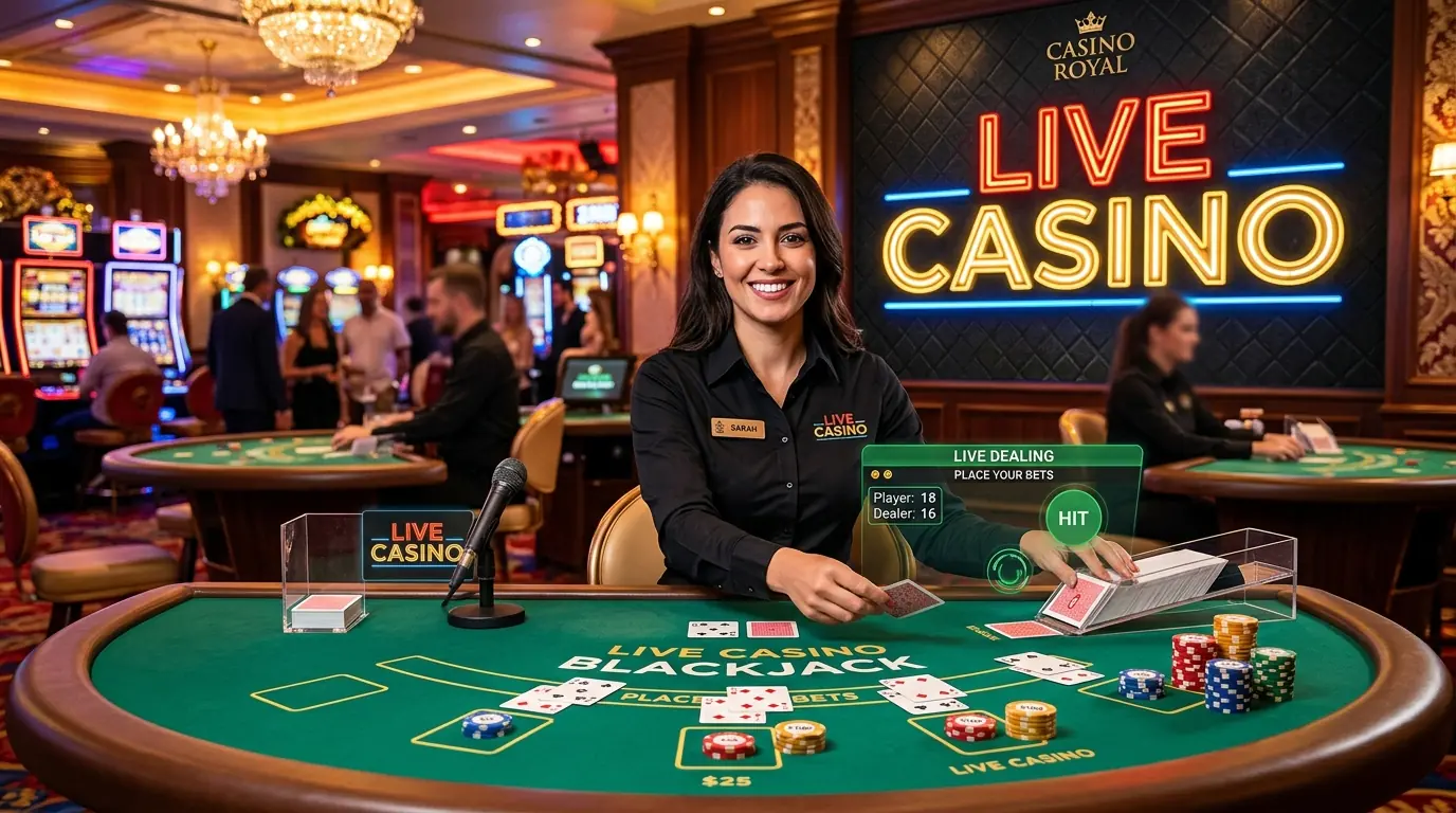 Royal Vegas live casino games